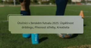 Útočníci v ženském futsalu 2025: Úspěšnost driblingu, Přesnost střelby, Kreativita